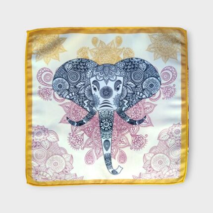 Buy this Elephant Pocket Square