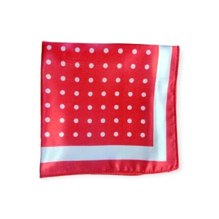 buy Red Polka Dot Pocket Square